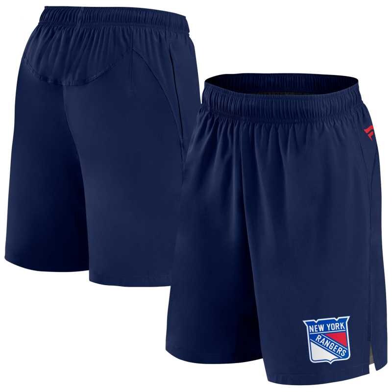 Fanatics Pánské kraťasy New York Rangers NHL Authentic Rinkside