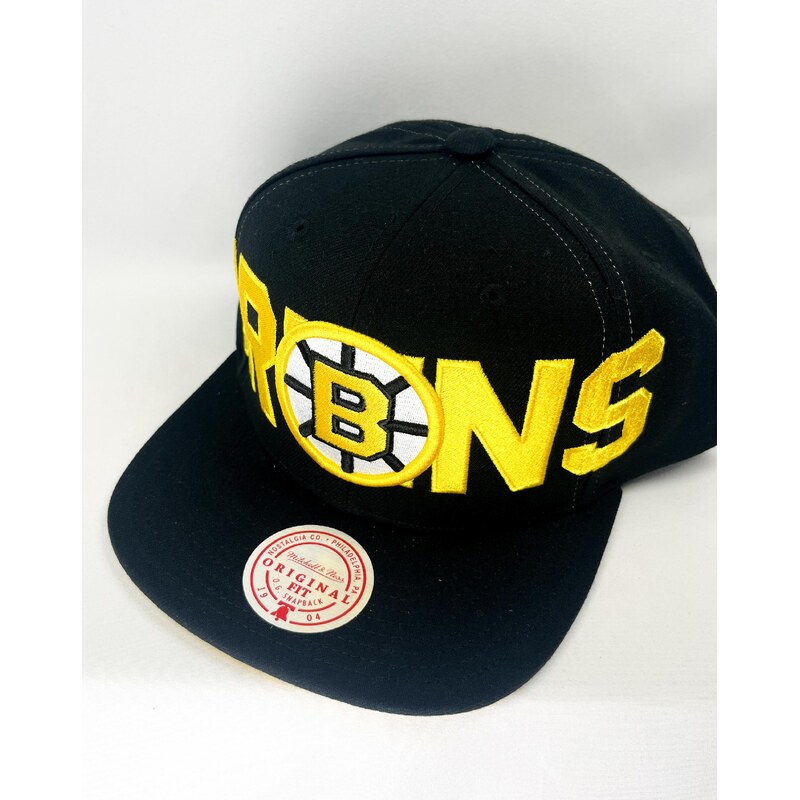 Mitchell & Ness Pánská kšiltovka Boston Bruins NHL Full Frontal