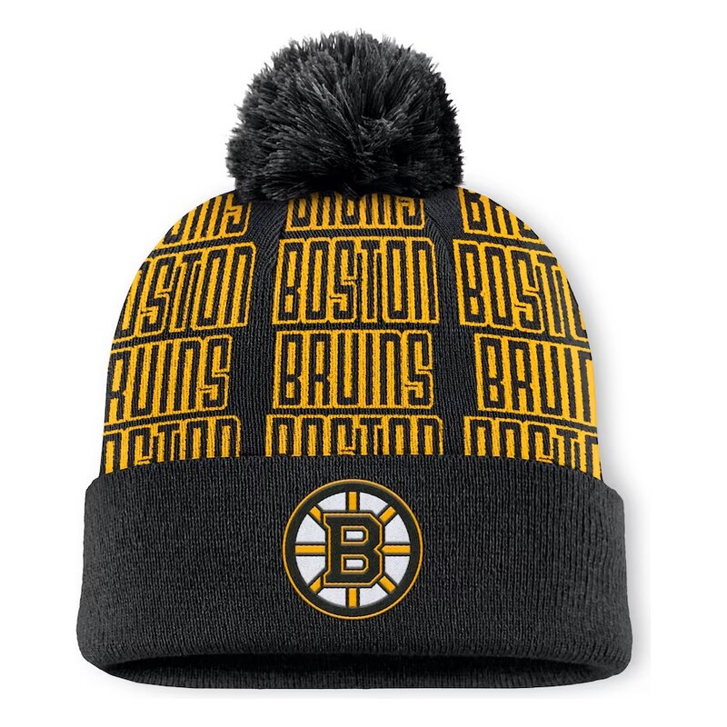 Fanatics Pánská zimní čepice Boston Bruins NHL Fundamental Empty