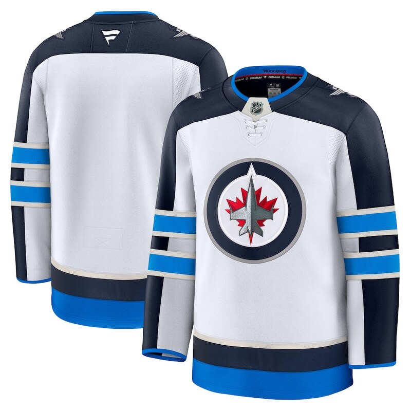 Fanatics Pánský dres Winnipeg Jets NHL Premium Away Jersey bílá