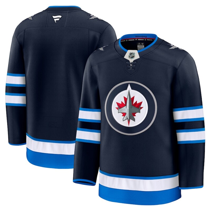 Fanatics Pánský dres Winnipeg Jets NHL Premium Home Jersey modrá