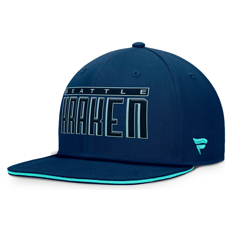 Fanatics Pánská kšiltovka Seattle Kraken NHL Flat Brim Snapback