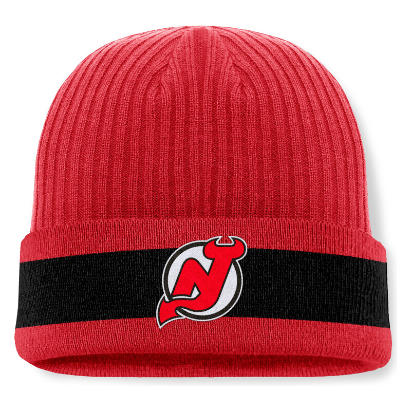 Fanatics Pánská zimní čepice New Jersey Devils NHL A/CAP Beanie