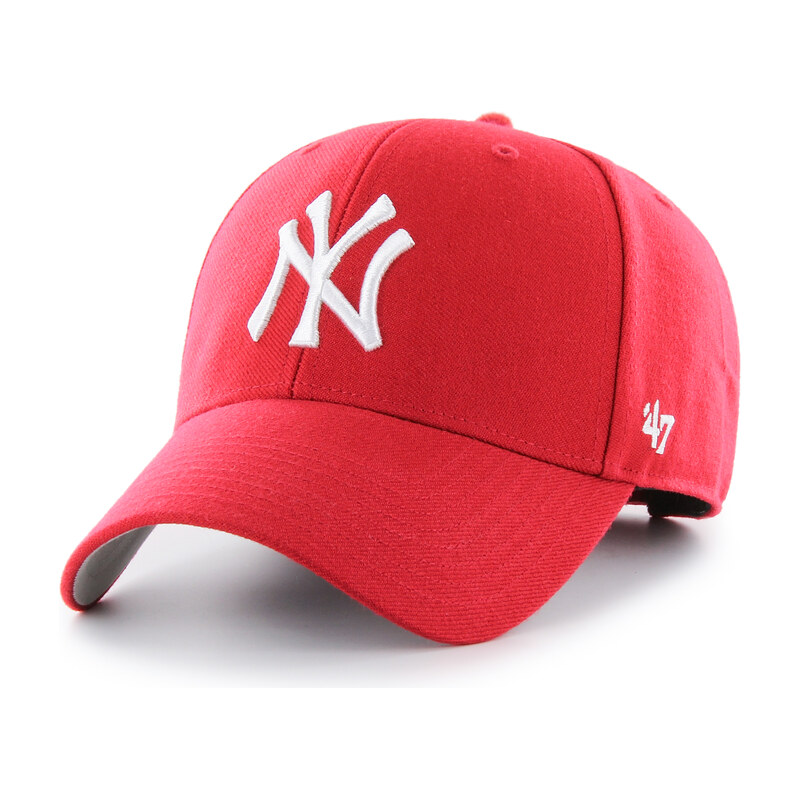 47 Brand Dětská kšiltovka New York Yankees MLB 47 MVP červená