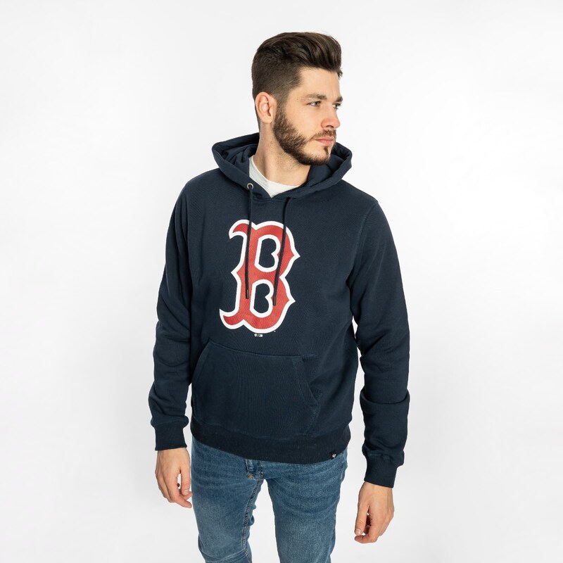 47 Brand Pánská mikina Boston Red Sox MLB Imprint ’47 BURNSIDE