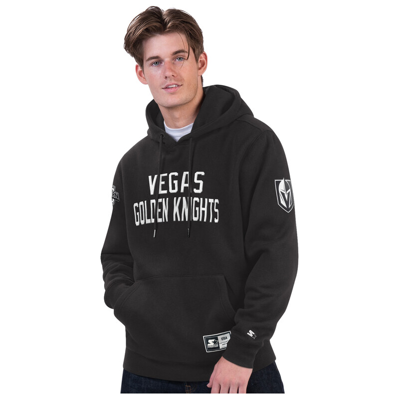 Starter Pánská mikina Vegas Golden Knights NHL Hat-Trick Hoodie