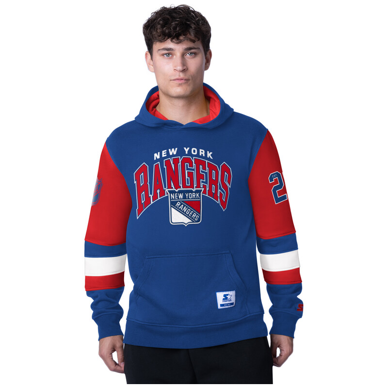 Starter Pánská mikina New York Rangers NHL END ZONE Fleece