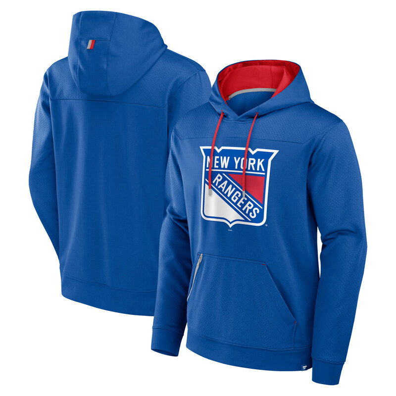 Fanatics Pánská mikina New York Rangers NHL Defender Pullover