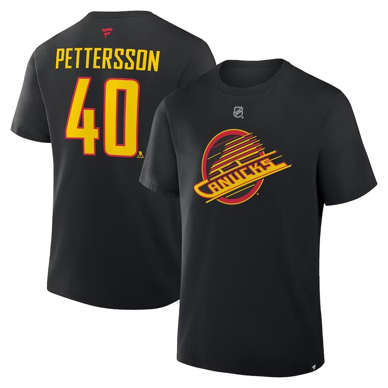 Fanatics Pánské tričko Vancouver Canucks NHL Elias Pettersson