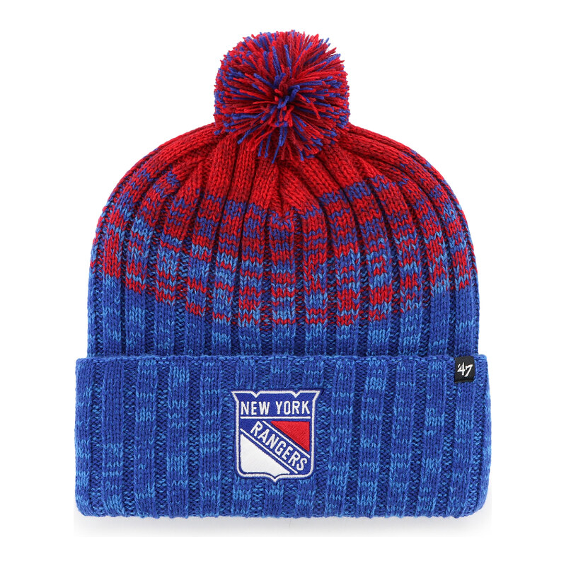 47 Brand Pánská zimní čepice New York Rangers NHL Cascade ’47