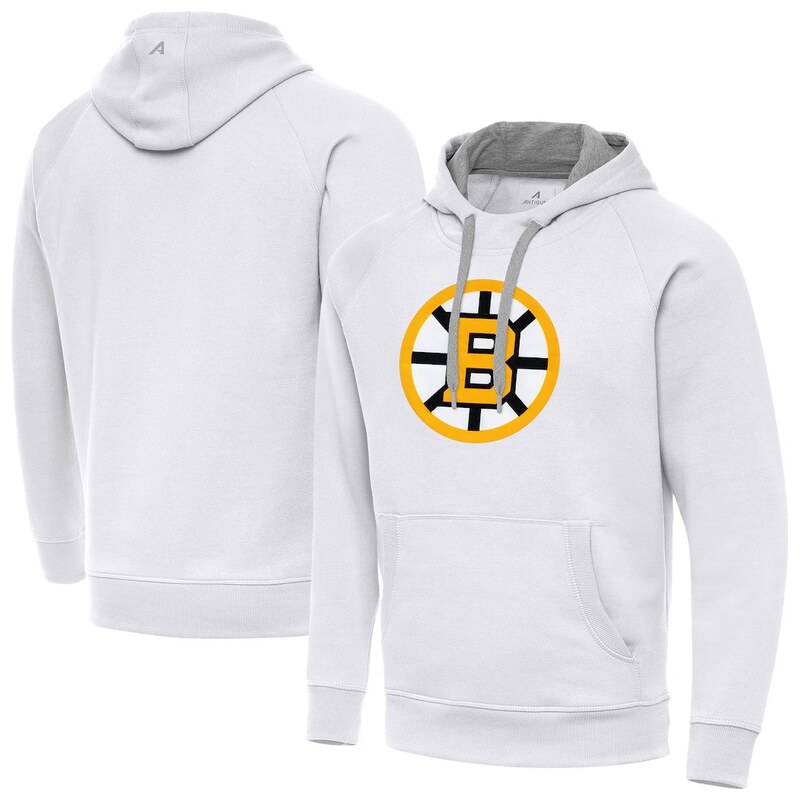 Pánská mikina Boston Bruins Antigua Victory Pullover Hoodie -
