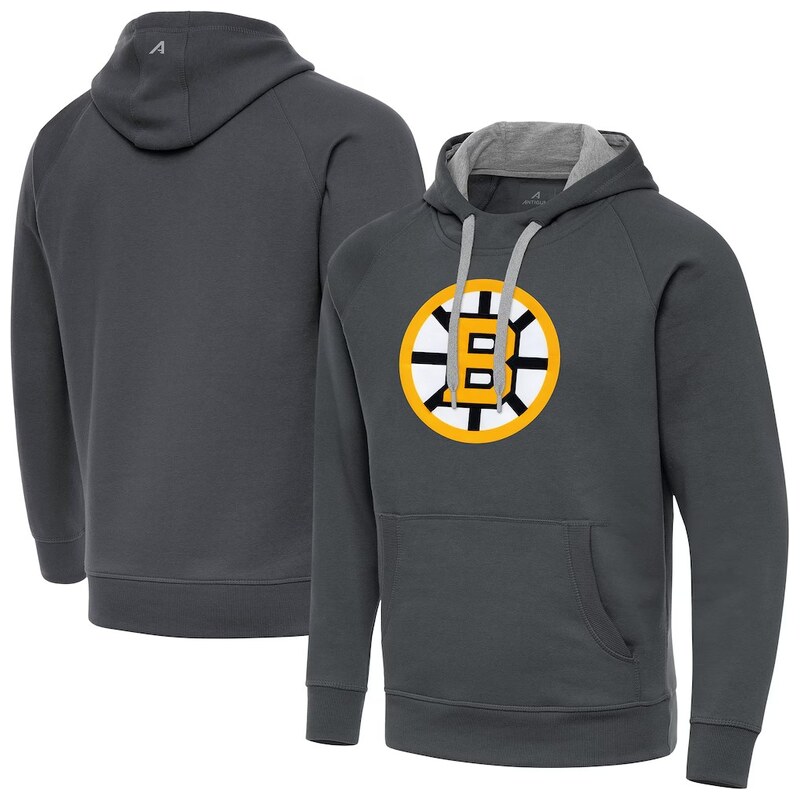 Pánská mikina Boston Bruins Antigua Victory Pullover Hoodie -