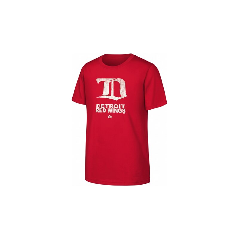Pánské tričko Detroit Red Wings NHL Vintage červená