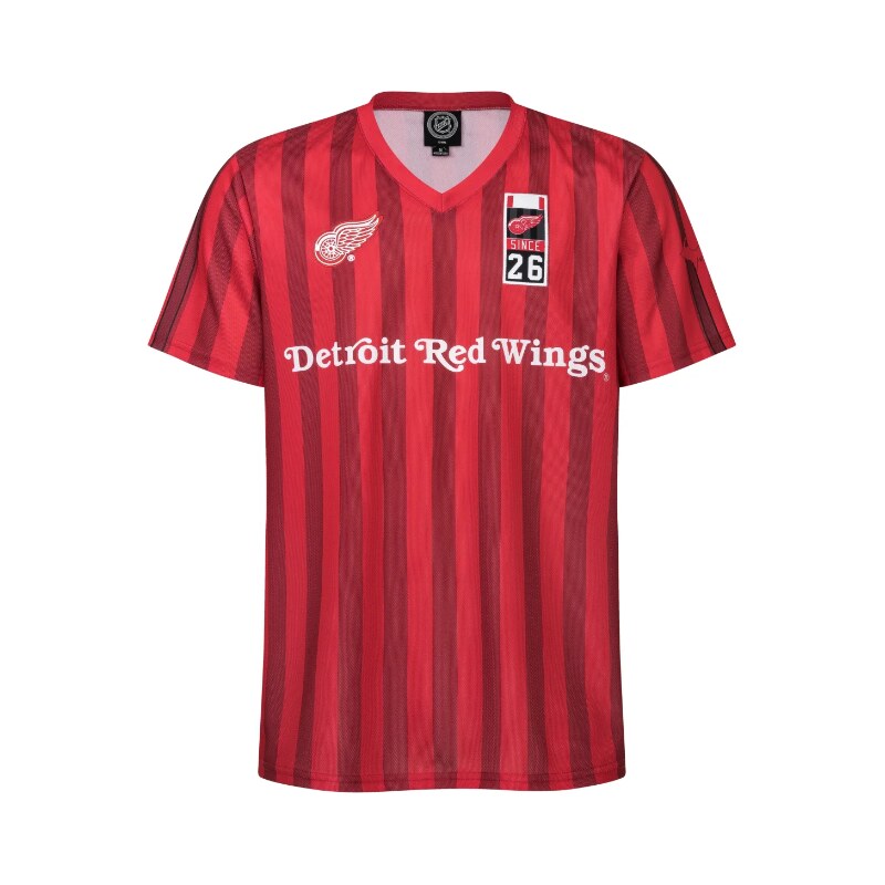 FOCO Pánské tričko Detroit Red Wings NHL Soccer Style Jersey