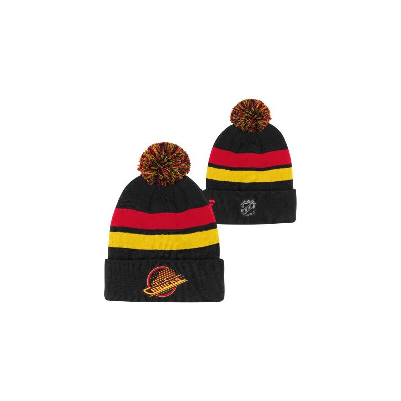 Outerstuff Dětská zimní čepice Vancouver Canucks NHL Cuffed