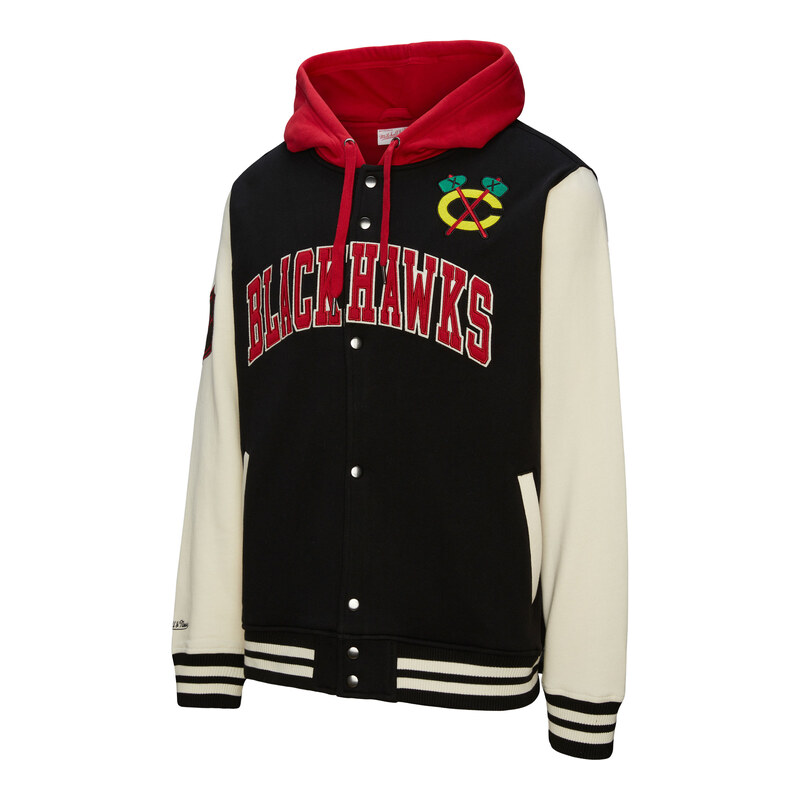 Mitchell & Ness Pánská mikina Chicago Blackhawks NHL Courtside