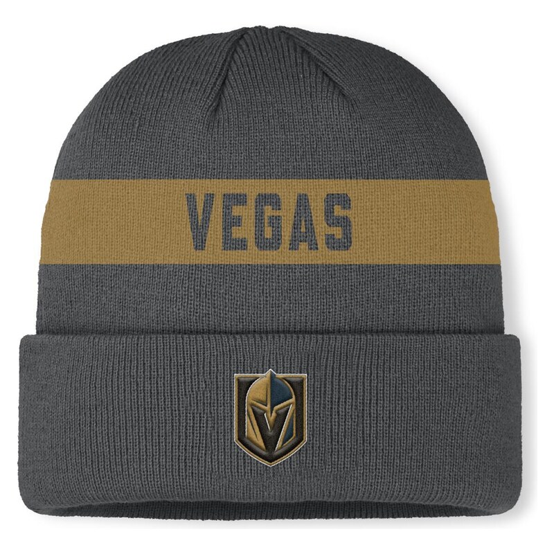 Fanatics Pánská zimní čepice Vegas Golden Knights NHL Authentic
