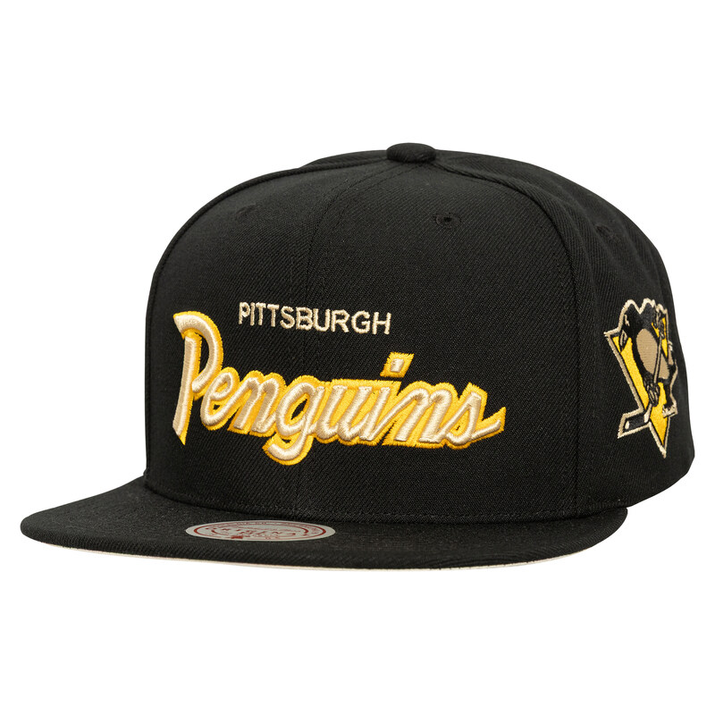 Mitchell & Ness Pánská kšiltovka Pittsburgh Penguins NHL Cream