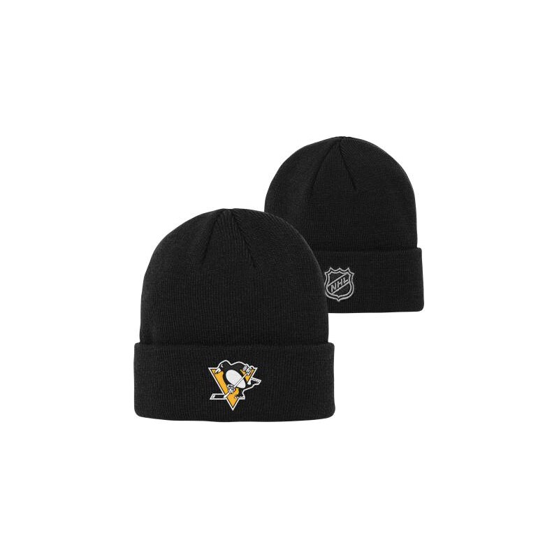 Outerstuff Dětská zimní čepice Pittsburgh Penguins NHL Cuffed