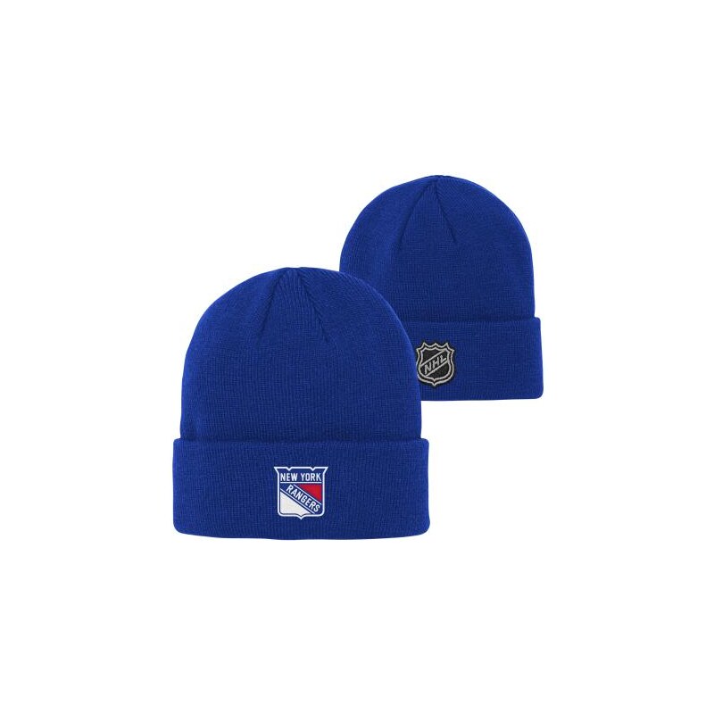 Outerstuff Dětská zimní čepice New York Rangers NHL Cuffed Knit