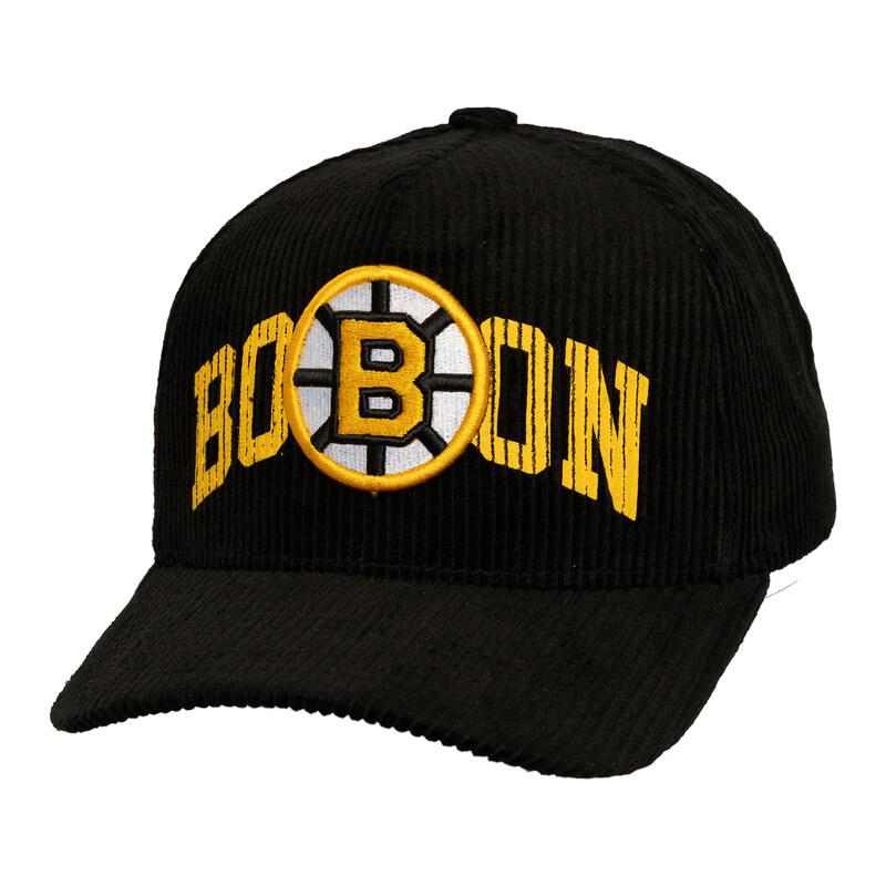 Mitchell & Ness Pánská kšiltovka Boston Bruins NHL Arch Stamp