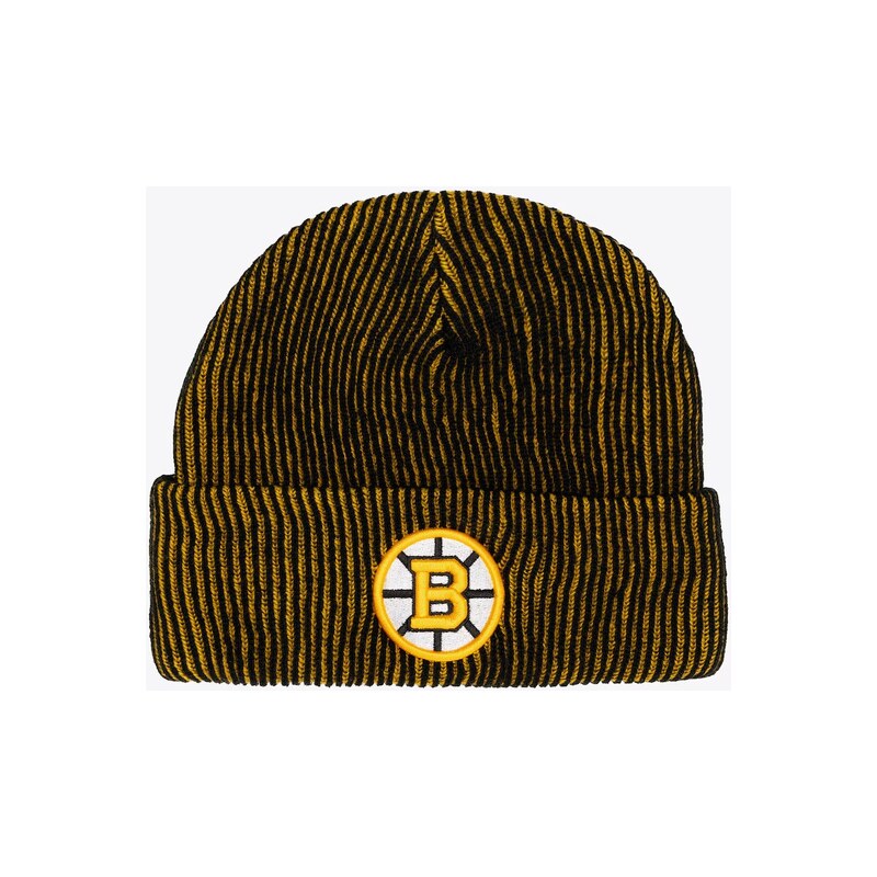Mitchell & Ness Pánská zimní čepice Boston Bruins NHL Double
