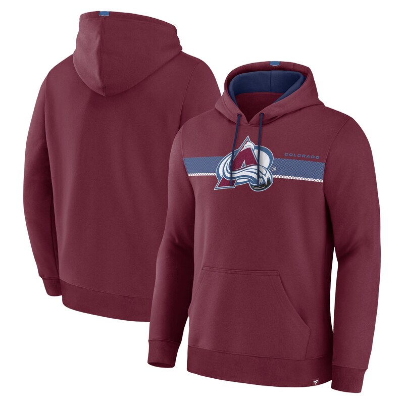 Fanatics Pánská mikina Colorado Avalanche NHL Wrist Shot Hoodie
