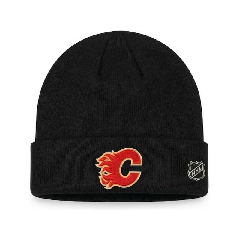 Fanatics Pánská zimní čepice Calgary Flames NHL Authentic Pro A