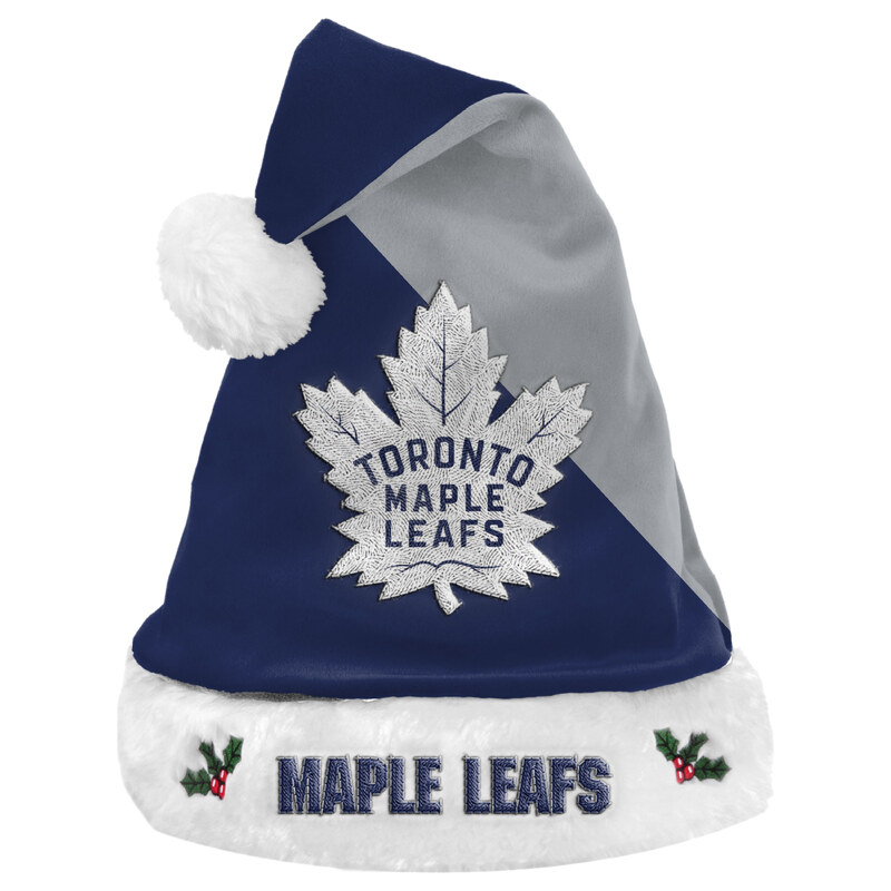 Pánská zimní čepice Toronto Maple Leafs NHL FOCO Colorblock