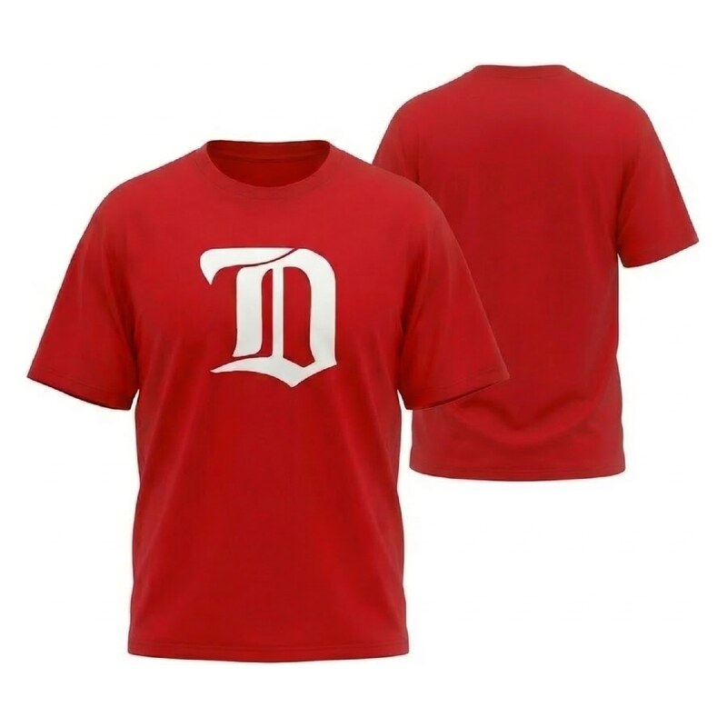 Majestic Pánské tričko Detroit Red Wings NHL Tek Patch červená