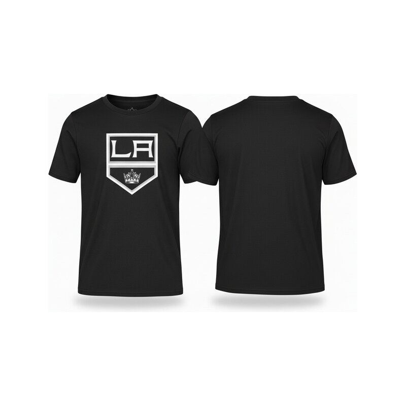 Pánské tričko Los Angeles Kings NHL Tek Patch Černá