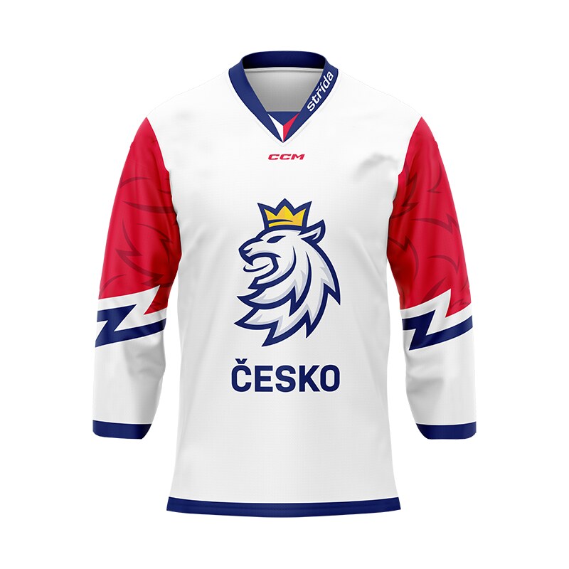 Fan dres CCM Český Hokej ČESKO - bílý