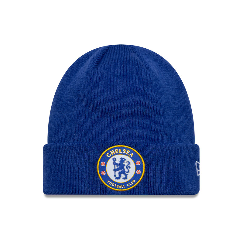 New Era Pánská zimní čepice CHELSEA FC Core cuff beanie hnědá