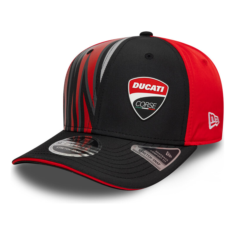 New Era Pánská kšiltovka Ducati Motor 970 Stretch snap print
