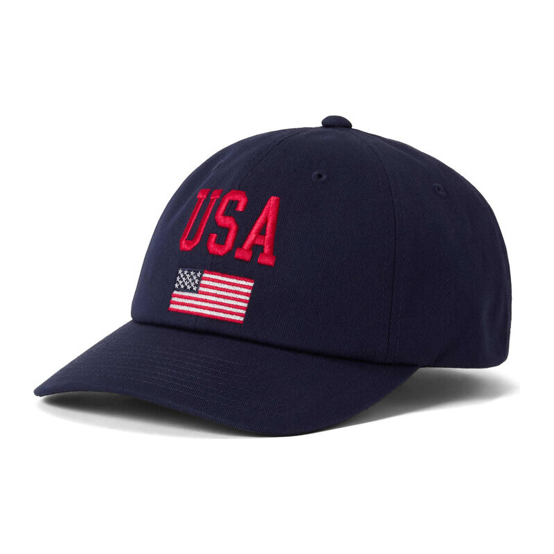 Pánská kšiltovka CCM Flag Team USA červená