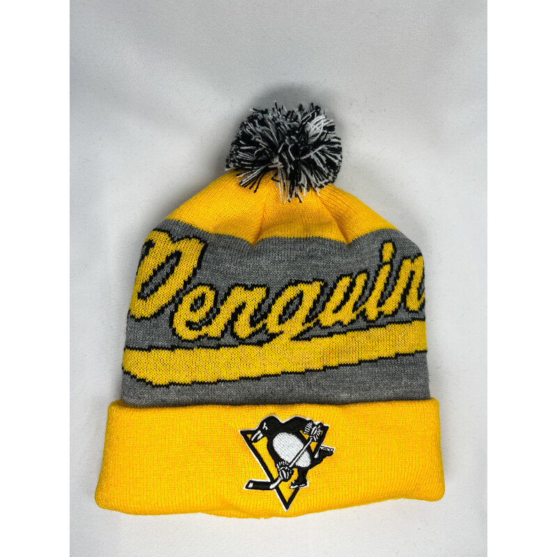 Outerstuff Dětská zimní čepice Pittsburgh Penguins NHL Heather