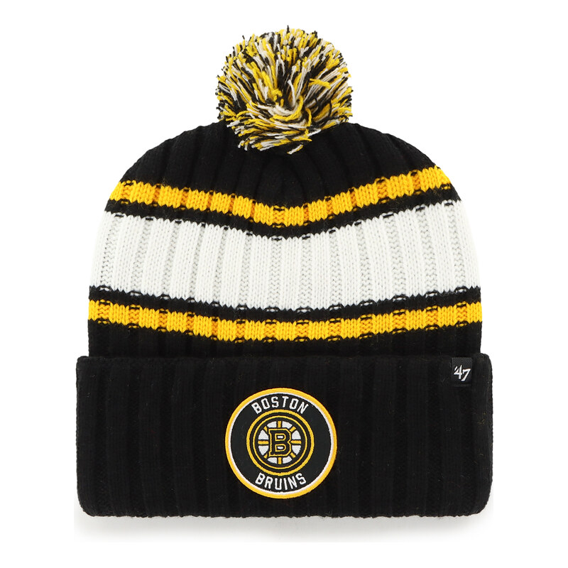 47 Brand Pánská zimní čepice Boston Bruins NHL Plateau ’47 Cuff