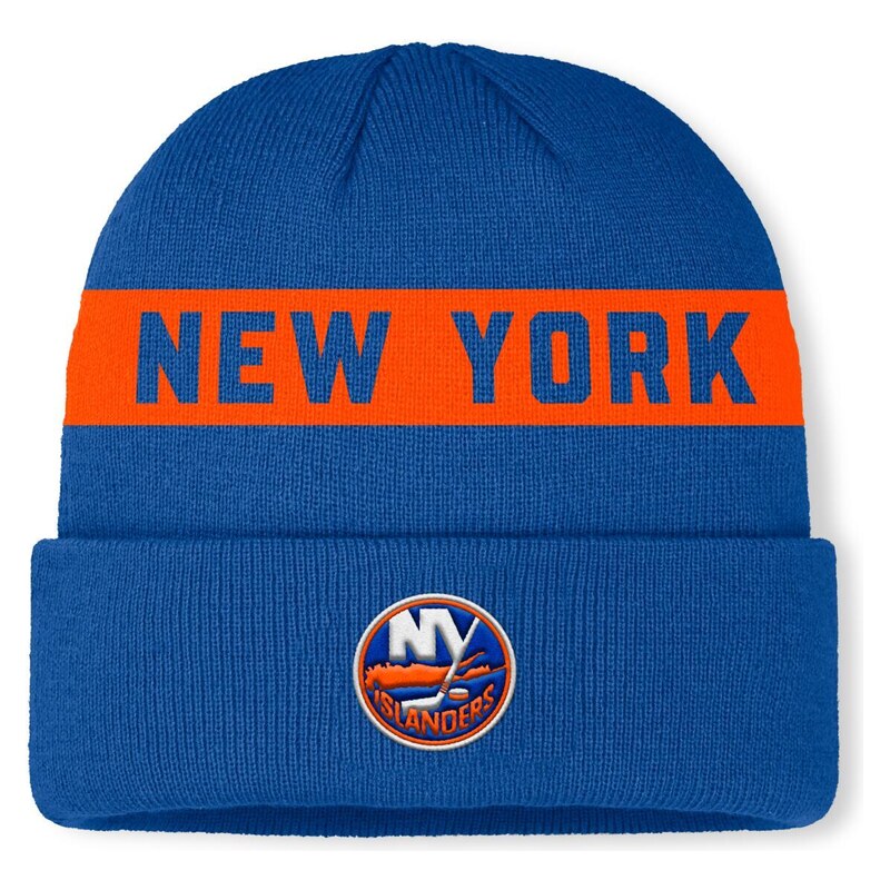 Fanatics Pánská zimní čepice New York Islanders NHL Authentic