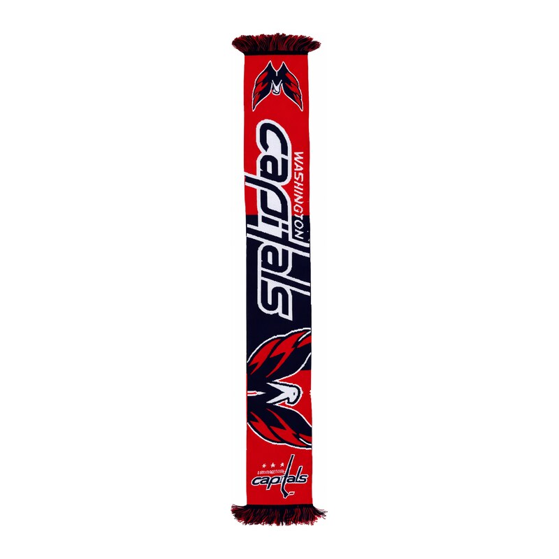 FOCO Šála Washington Capitals Big Logo Scarf Red Blue červená