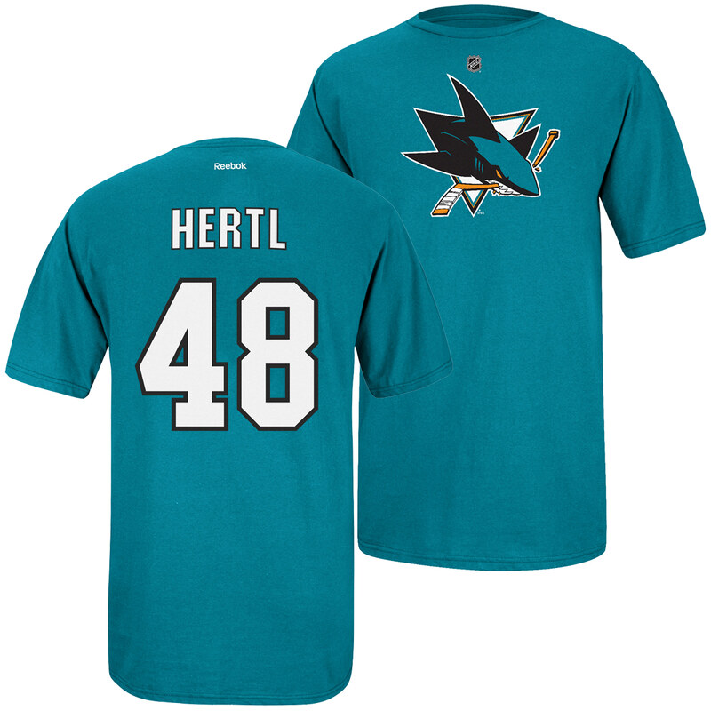 Reebok Pánské tričko Tomáš Hertl #48 San Jose Sharks NHL -