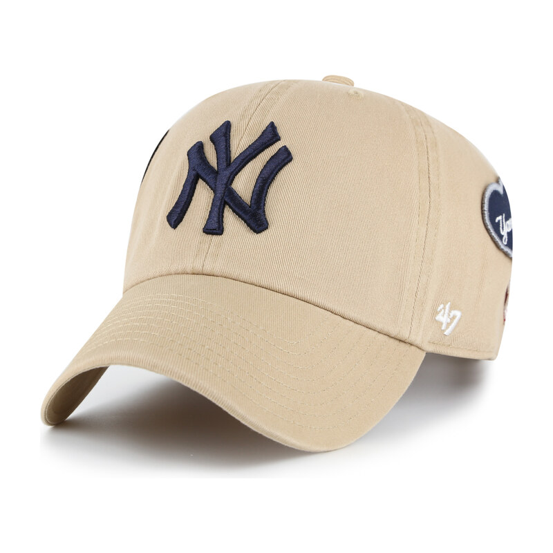 47 Brand Pánská kšiltovka New York Yankees MLB Badges 47 Clean