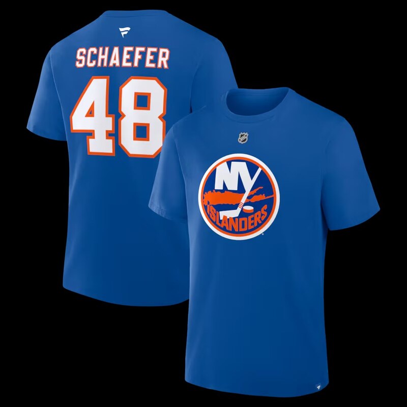 Pánské tričko Matthew Schaefer #48 New York Islanders Fanatics