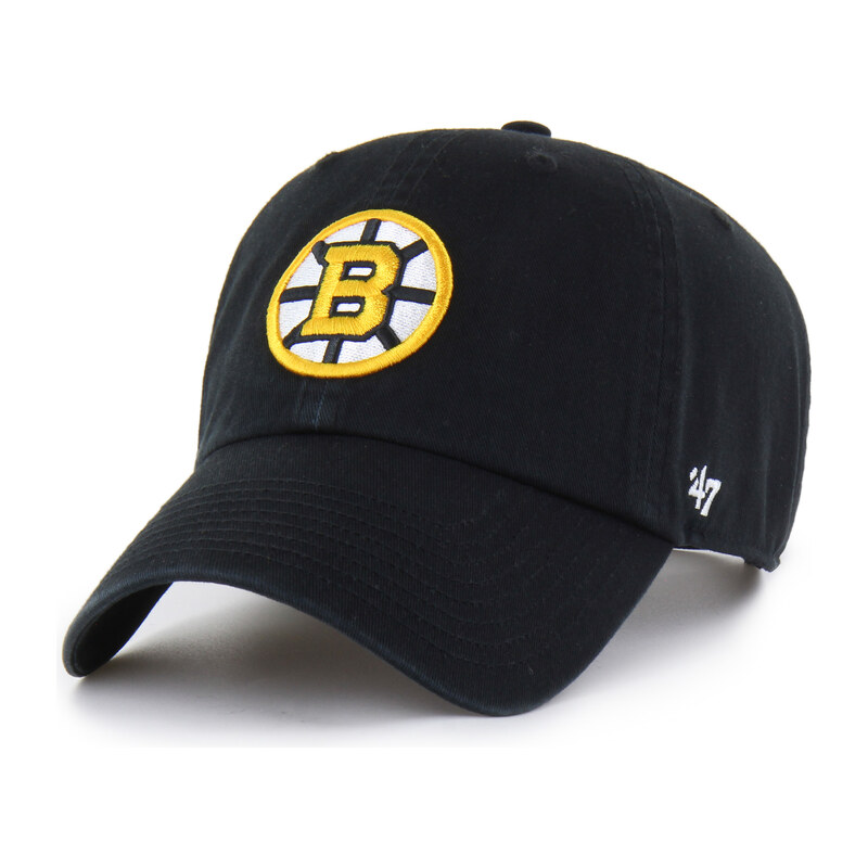 47 Brand Pánská kšiltovka Boston Bruins NHL 47 Clean Up Ki Černá
