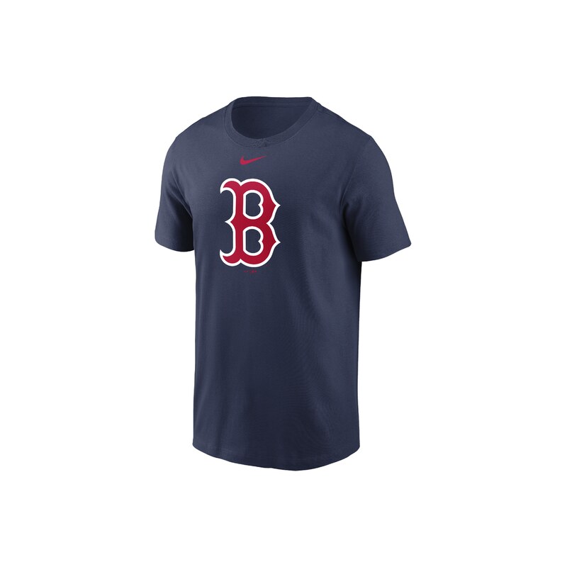 Nike Pánské tričko Boston Red Sox MLB SS Club Crew Tee modrá