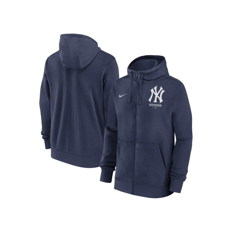 Nike Pánská mikina New York Yankees MLB Cotton Full-Zip Fleece