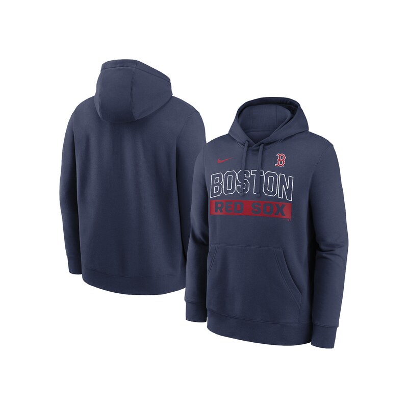 Nike Pánská mikina Boston Red Sox MLB Club Fleece Pullover