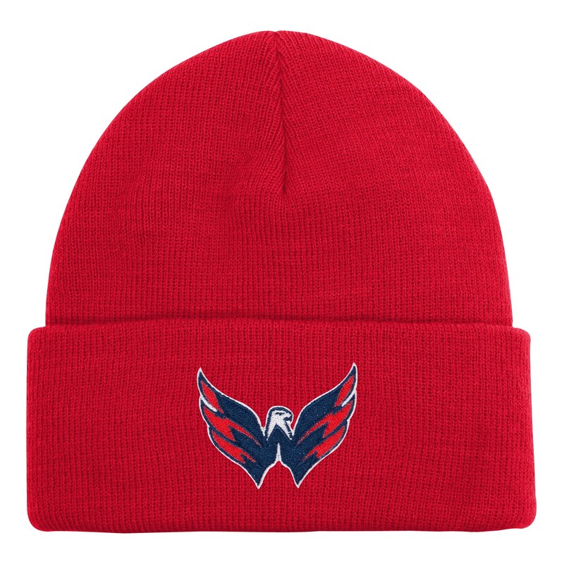 Outerstuff Dětská zimní čepice Washington Capitals NHL Cuffed