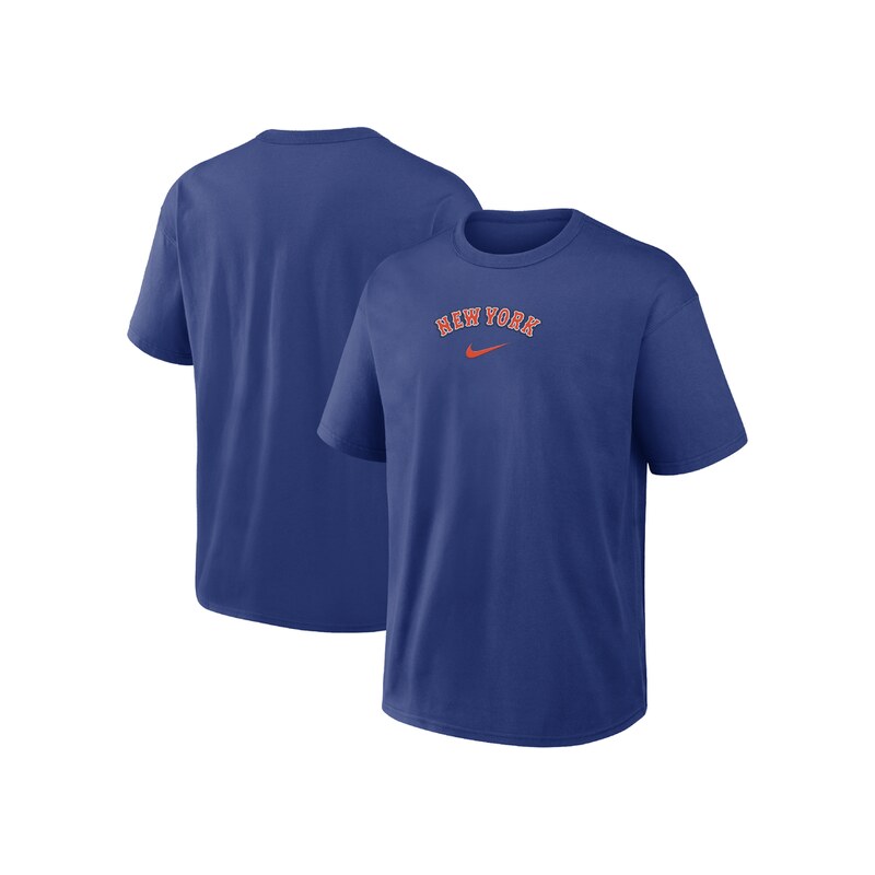 Nike Pánské tričko New York Mets MLB SS Loose Fit Heavyweight