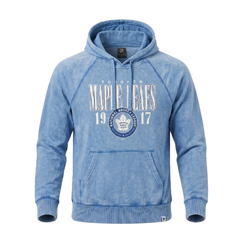 Fanatics Pánská mikina Toronto Maple Leafs NHL A/LS Hoodie modrá