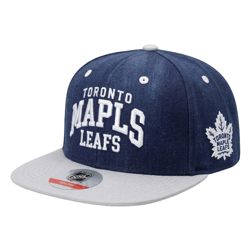 Dětská kšiltovka Toronto Maple Leafs NHL Snapback Tmavě modrá